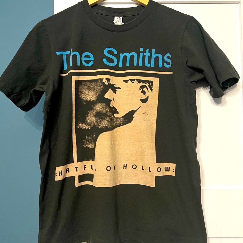 Vintage look dark grey The Smiths band T-shirt